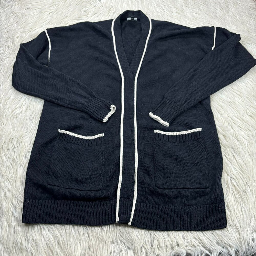 Cabi Women's Black Snap Front Comfort‎ Cardigan